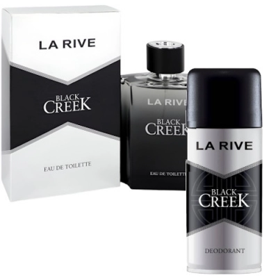 Black Creek La Rive - zestaw promocyjny, woda toaletowa 100 ml, dezodorant 150 ml