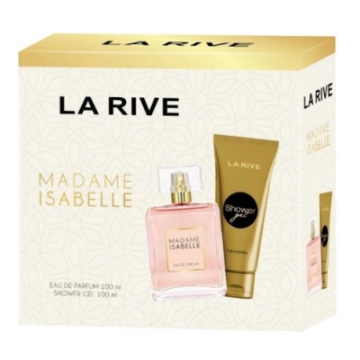 Madame Isabelle La Rive  - Zestaw. Woda perfumowana 100 ml, Żel pod prysznic 100 ml